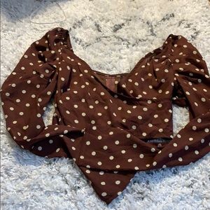 Pretty little thing puff sleeve blouse